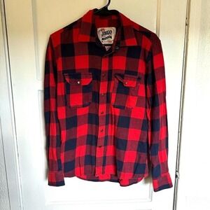 JNCO red and black buffalo plaid flannel.